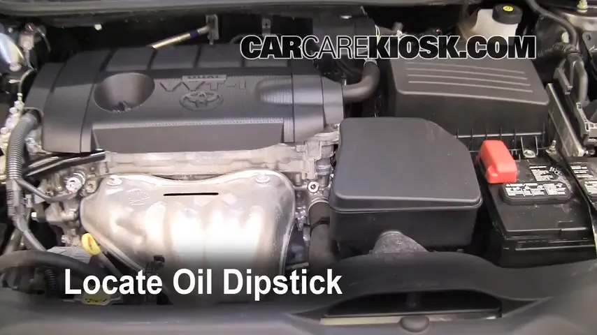 2009 Toyota Venza 2.7L 4 Cyl. Oil Check Oil Level